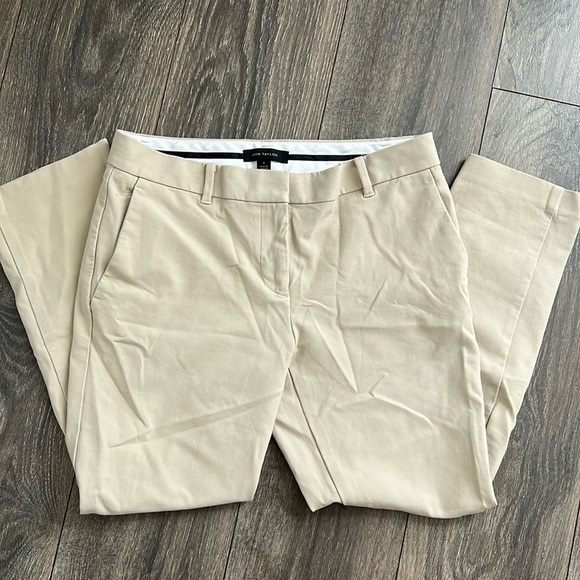Ann Taylor Beige Strech Slacks - Picture 1 of 3
